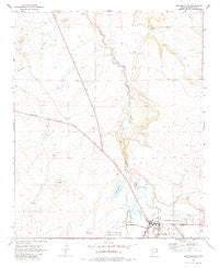Springerville Arizona Historical topographic map, 1:24000 scale, 7.5 X 7.5 Minute, Year 1969