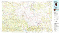 Springerville Arizona Historical topographic map, 1:100000 scale, 30 X 60 Minute, Year 1981