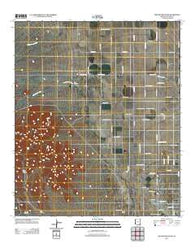 Square Mountain Arizona Historical topographic map, 1:24000 scale, 7.5 X 7.5 Minute, Year 2011