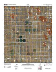 Squaretop Hills West Arizona Historical topographic map, 1:24000 scale, 7.5 X 7.5 Minute, Year 2011