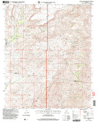 Squaw Creek Mesa Arizona Historical topographic map, 1:24000 scale, 7.5 X 7.5 Minute, Year 2004