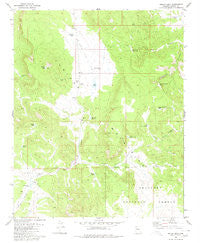 Squaw Peak Arizona Historical topographic map, 1:24000 scale, 7.5 X 7.5 Minute, Year 1980