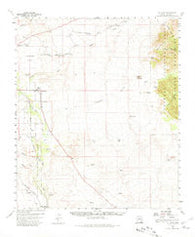 St. David Arizona Historical topographic map, 1:62500 scale, 15 X 15 Minute, Year 1958