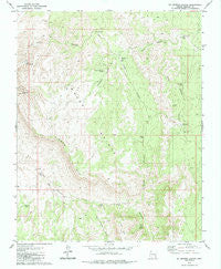 St. George Canyon Arizona Historical topographic map, 1:24000 scale, 7.5 X 7.5 Minute, Year 1979