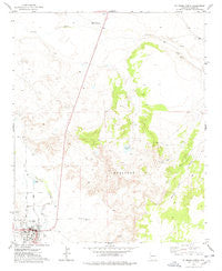 St. Johns North Arizona Historical topographic map, 1:24000 scale, 7.5 X 7.5 Minute, Year 1977