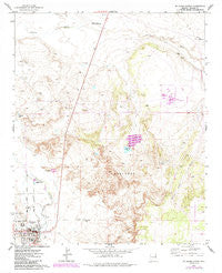 St. Johns North Arizona Historical topographic map, 1:24000 scale, 7.5 X 7.5 Minute, Year 1974