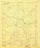 St Johns Arizona Historical topographic map, 1:250000 scale, 1 X 1 Degree, Year 1892