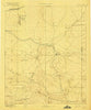 St Johns Arizona Historical topographic map, 1:250000 scale, 1 X 1 Degree, Year 1892