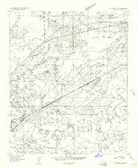 St. Joseph 1 NE Arizona Historical topographic map, 1:24000 scale, 7.5 X 7.5 Minute, Year 1955
