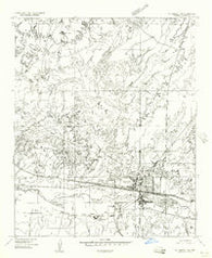 St. Joseph 1 NW Arizona Historical topographic map, 1:24000 scale, 7.5 X 7.5 Minute, Year 1955