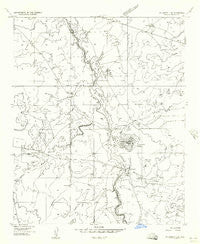 St. Joseph 1 SE Arizona Historical topographic map, 1:24000 scale, 7.5 X 7.5 Minute, Year 1955