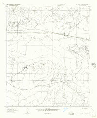 St. Joseph 2 NW Arizona Historical topographic map, 1:24000 scale, 7.5 X 7.5 Minute, Year 1955