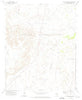 Standing Horse Mesa Arizona Historical topographic map, 1:24000 scale, 7.5 X 7.5 Minute, Year 1972