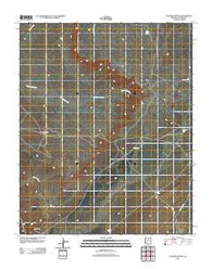 Standing Rocks Arizona Historical topographic map, 1:24000 scale, 7.5 X 7.5 Minute, Year 2011