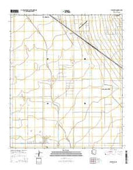 Stanfield Arizona Current topographic map, 1:24000 scale, 7.5 X 7.5 Minute, Year 2014