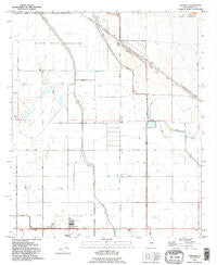 Stanfield Arizona Historical topographic map, 1:24000 scale, 7.5 X 7.5 Minute, Year 1992