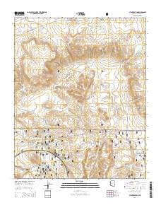 Stanford Tank Arizona Current topographic map, 1:24000 scale, 7.5 X 7.5 Minute, Year 2014