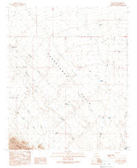 Star Well Arizona Historical topographic map, 1:24000 scale, 7.5 X 7.5 Minute, Year 1989
