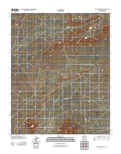 Star Mountain Arizona Historical topographic map, 1:24000 scale, 7.5 X 7.5 Minute, Year 2011