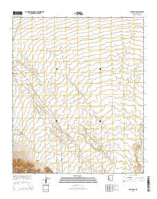 Star Well Arizona Current topographic map, 1:24000 scale, 7.5 X 7.5 Minute, Year 2014