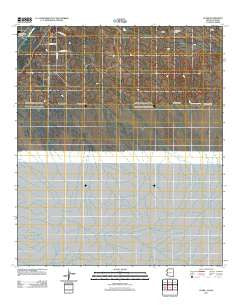 Stark Arizona Historical topographic map, 1:24000 scale, 7.5 X 7.5 Minute, Year 2011