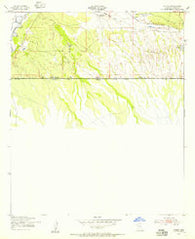 Stark Arizona Historical topographic map, 1:24000 scale, 7.5 X 7.5 Minute, Year 1952
