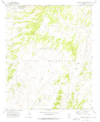 Steamboat Canyon Arizona Historical topographic map, 1:24000 scale, 7.5 X 7.5 Minute, Year 1972