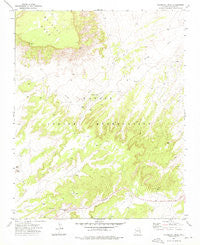 Steamboat Rock Arizona Historical topographic map, 1:24000 scale, 7.5 X 7.5 Minute, Year 1972