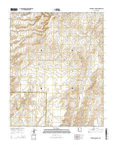 Steamboat Canyon Arizona Current topographic map, 1:24000 scale, 7.5 X 7.5 Minute, Year 2014