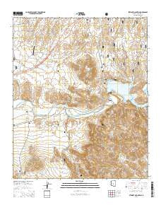 Stewart Mountain Arizona Current topographic map, 1:24000 scale, 7.5 X 7.5 Minute, Year 2014
