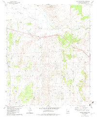 Stinking Springs Arizona Historical topographic map, 1:24000 scale, 7.5 X 7.5 Minute, Year 1982