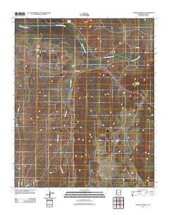 Stinking Springs Arizona Historical topographic map, 1:24000 scale, 7.5 X 7.5 Minute, Year 2011