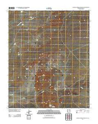 Stinking Springs Mountain Arizona Historical topographic map, 1:24000 scale, 7.5 X 7.5 Minute, Year 2011