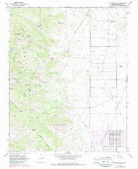 Stockton Hill Arizona Historical topographic map, 1:24000 scale, 7.5 X 7.5 Minute, Year 1968