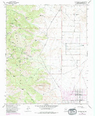 Stockton Hill Arizona Historical topographic map, 1:24000 scale, 7.5 X 7.5 Minute, Year 1968