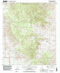 Stockton Pass Arizona Historical topographic map, 1:24000 scale, 7.5 X 7.5 Minute, Year 1996