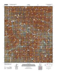 Stockton Pass Arizona Historical topographic map, 1:24000 scale, 7.5 X 7.5 Minute, Year 2011