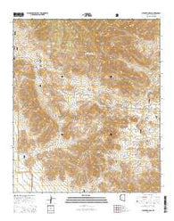 Stockton Pass Arizona Current topographic map, 1:24000 scale, 7.5 X 7.5 Minute, Year 2014