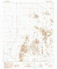 Stone Cabin Arizona Historical topographic map, 1:24000 scale, 7.5 X 7.5 Minute, Year 1990