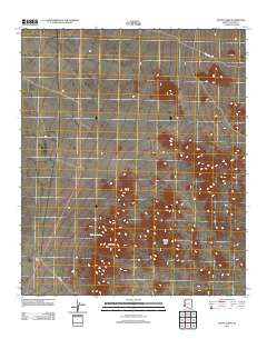 Stone Cabin Arizona Historical topographic map, 1:24000 scale, 7.5 X 7.5 Minute, Year 2011