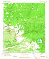 Stoneman Lake Arizona Historical topographic map, 1:24000 scale, 7.5 X 7.5 Minute, Year 1965