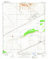 Stoval Arizona Historical topographic map, 1:62500 scale, 15 X 15 Minute, Year 1950