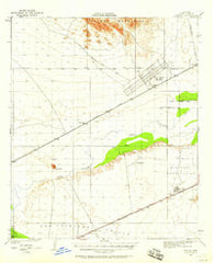 Stoval Arizona Historical topographic map, 1:62500 scale, 15 X 15 Minute, Year 1950