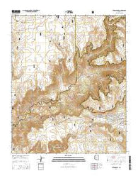 Strawberry Arizona Current topographic map, 1:24000 scale, 7.5 X 7.5 Minute, Year 2014