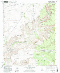 Strawberry Arizona Historical topographic map, 1:24000 scale, 7.5 X 7.5 Minute, Year 1967