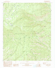 Strayhorse Arizona Historical topographic map, 1:24000 scale, 7.5 X 7.5 Minute, Year 1991