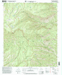 Strayhorse Arizona Historical topographic map, 1:24000 scale, 7.5 X 7.5 Minute, Year 1997