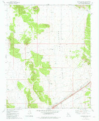 Sugarloaf Peak Arizona Historical topographic map, 1:24000 scale, 7.5 X 7.5 Minute, Year 1981