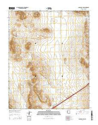 Sugarloaf Peak Arizona Current topographic map, 1:24000 scale, 7.5 X 7.5 Minute, Year 2014