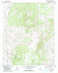 Sullivan Buttes Arizona Historical topographic map, 1:24000 scale, 7.5 X 7.5 Minute, Year 1979